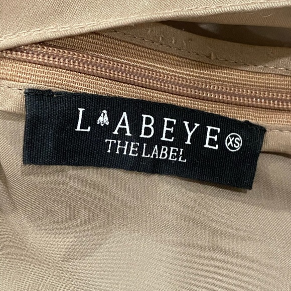 Cowl neck slip dress- champagne - Picture 3 of 4